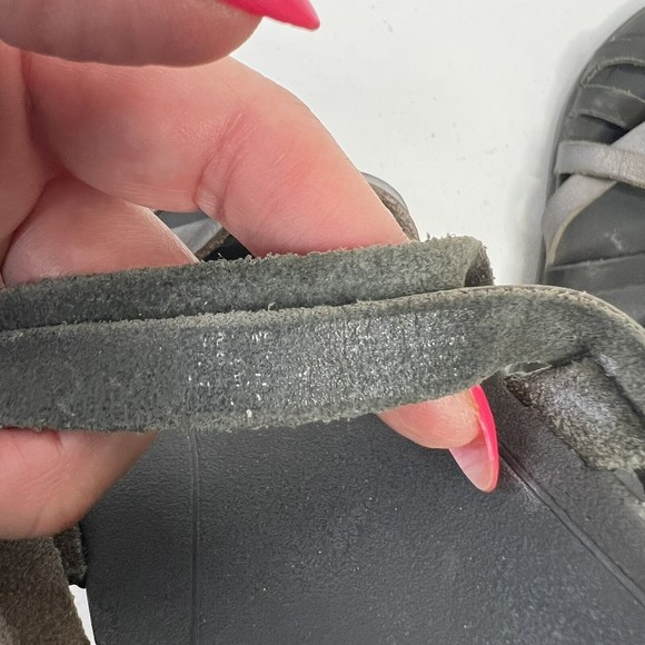 OluKai Black and Gray Women's Sandals - Picture 8 of 10